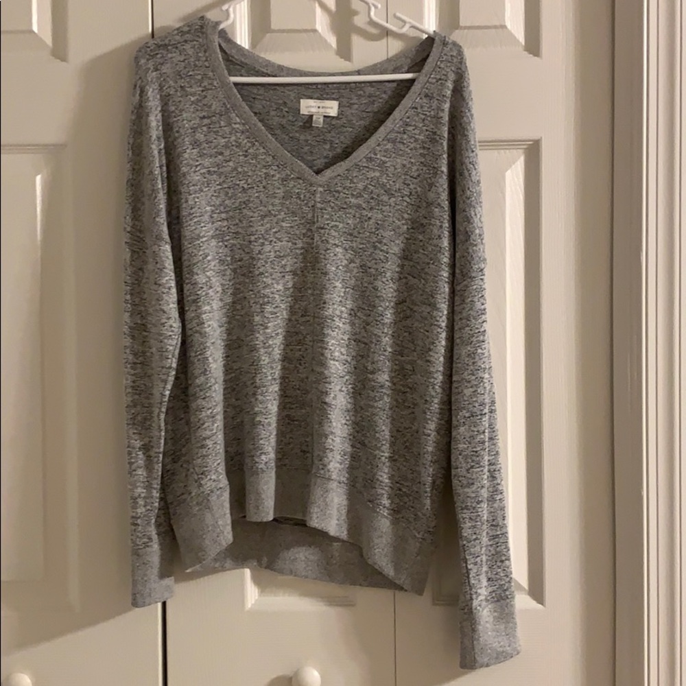Lucky Brand long sleeve V neck